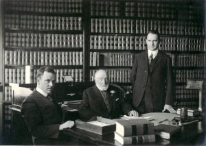 From left: John Heaney, Jarrett Richards, Francis Price 1918