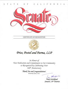 Click to enlarge certificate